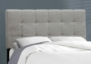 Bed, Upholstered, Frame Only, Transitional