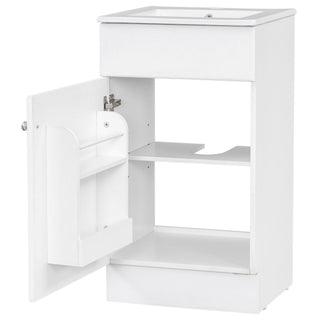 Bathroom Vanity With Sink, Cabinet With Adjustable Shelf