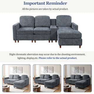 L - Sectional Sofa With Reversible Chaise