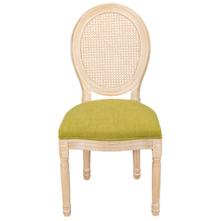 French Country Dining Chairs & Round Back (Set of 2)