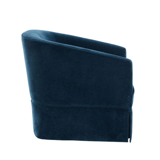 Elm - Skirted Swivel Chair