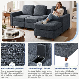 L - Sectional Sofa With Reversible Chaise