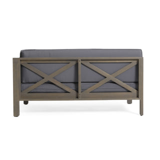 Brava - X Back Corner Bench