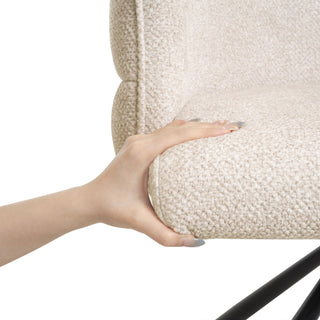 270 Degree Swivel Upholstered Desk Chairs (Set of 2)