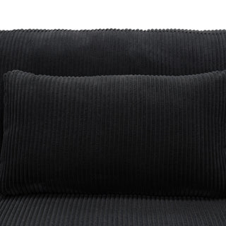 Upholstered Modular Sectional & Custom Configuration And Toss Pillows