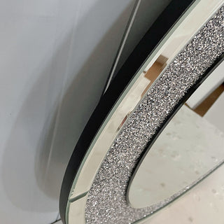 Round Wall Mirror - Silver