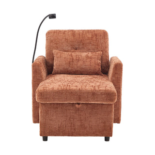 Multifunctional Recliner Sofa With Storage And Phone Bracket