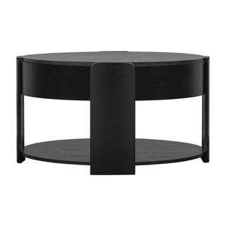 Round Lift Top Coffee Table With Hidden Storage