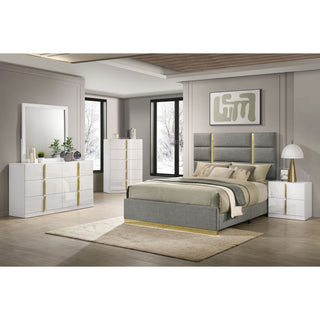 Lauryn - Upholstered Panel Bed