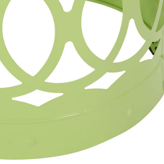 Outdoor Metal S/2 End Table