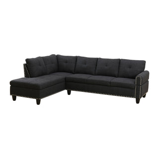 L - Shaped Sectional Sofa With Movable Left Chaise