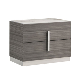 Altima - 2 Drawer Nightstand - Gray