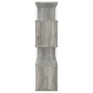 Elias - 4 Shelf Bookshelf With Zigzag Design
