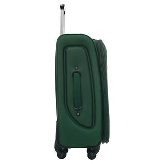 Softside Luggage Expandable 3 Piece Set Upright Spinner Lightweight Suitcase