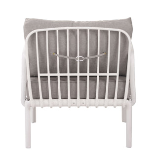 Outdoor Patio Club Chair, Waterproof Thick Cushion Deep Seating
