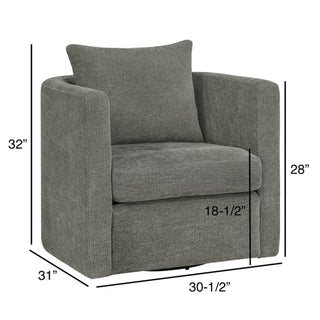 Sutton - Swivel Barrel Chair