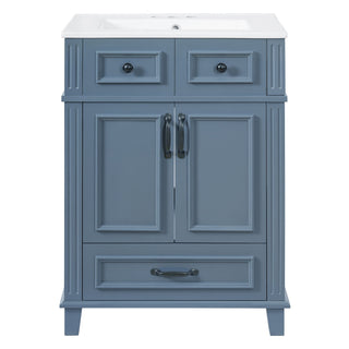 Bathroom Vanity With Sink, Storage Cabinet