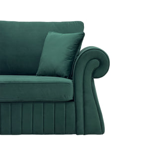 3 Seater Sofa With Pocket Coils And Foam Cushion, Removable Seat