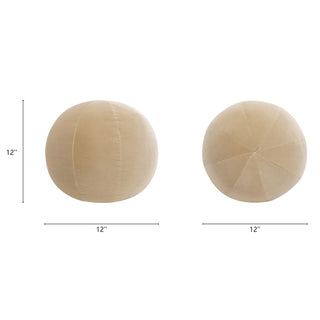 Luna - Round Sphere Accent Ball Throw Pillow