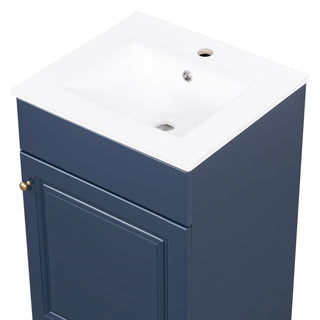 Bathroom Vanity With Sink, Cabinet With Adjustable Shelf