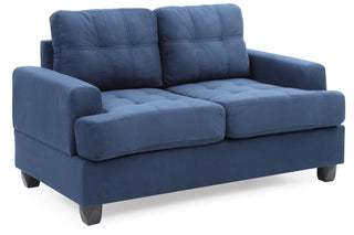 Stylish Transitional Loveseat For Two