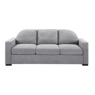 Modern 3 Seater Sofa With Curved Backrest