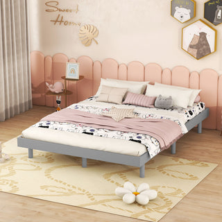 Modern Floating Platform Bed Frame