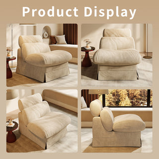 Accent Chair, Soft Medium Firm Upholstery For Living Room