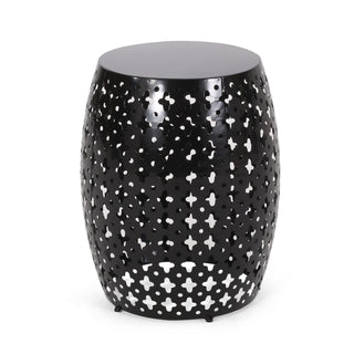 Modern Design, Metal End Table, Large