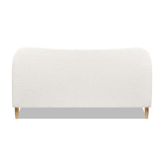 Roman - Curved Headboard Upholstered Platform Bed