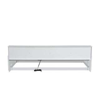 Floor Bed With Storage Cabinets And USB Ports