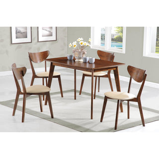 Mid-Century Modern Upholstered Dining Chair (Set of 2)