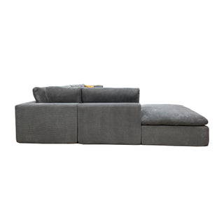 Custom Configuration Modular Sectional & Toss Pillows