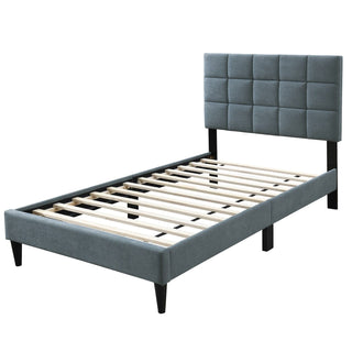 Modern Bed With Adjustable Headboard