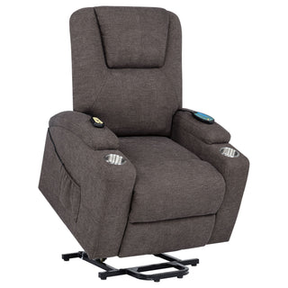Power Lift Massage Recliner With Heat And Remote Control