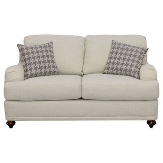 Anderson - 2 Piece Cushion Back Living Room Set - Gray