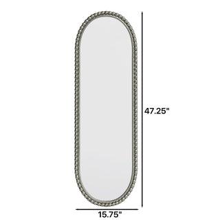 Oval Retro Mirror, Wall Hanging Mirror For Living Room