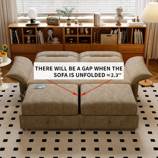 Sofa Bed With Convertible Design, Living Room Furniture