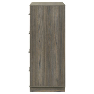 Edmondson - 4 Drawer Chest - Natural / Gray