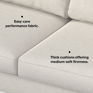 Ava - Mid Century Sofa With Ottoman Set