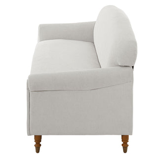 Loveseat Sofa, 2 Seater Couch With Rolled Arms