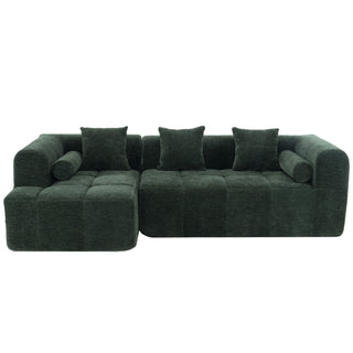 Sectional Free Combined Sofa With 2 Side Pockets