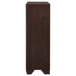 Hadfield - 5 Drawer Chest In Rich - Dark Brown