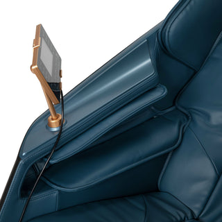 Enrich - PU Massage Chair - Navy