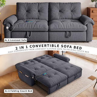 Convertible Cloud Like Sofa Bed