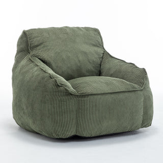 Comfy Bean Bag Chair With Filler, Fluffy And Cozy Seating
