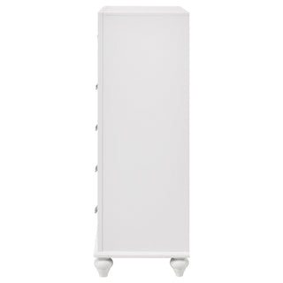 Randall - 5 Drawer Chest - White