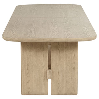 Kimpton - Rectangular Dining Table With Extension Leaf - Beige