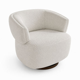 Swivel Barrel Accent Oversized Club Chair