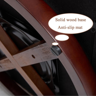 Modern Swivel Barrel Accent Chair With Base